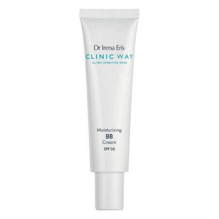 Dr. Irena Eris Clinic Way, Cremă BB hidratantă, Bej mediu, SPF 50, 30 ml