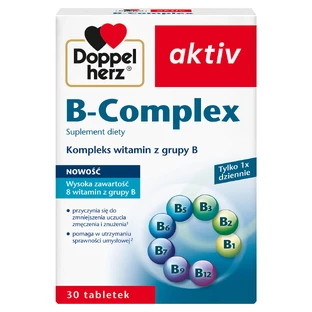 Doppelherz aktiv B-Complex, 30 comprimidos