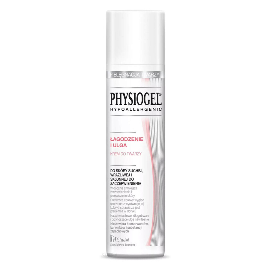 Physiogel Apaisant et Soulageant, sérum anti-rougeurs, peaux sèches, sensibles et sujettes aux rougeurs, 30 ml