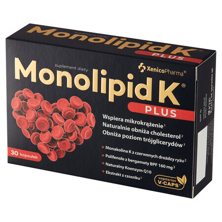 Monolipide K Plus, 30 gélules