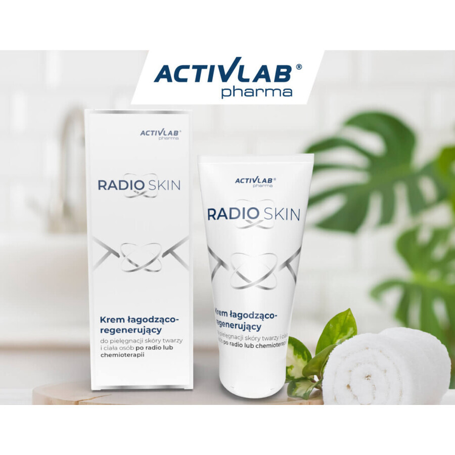 Activelab Pharma RadioSkin, verzachtende en regenererende crème voor gezicht en lichaam, na radio- en chemotherapie, 150 ml