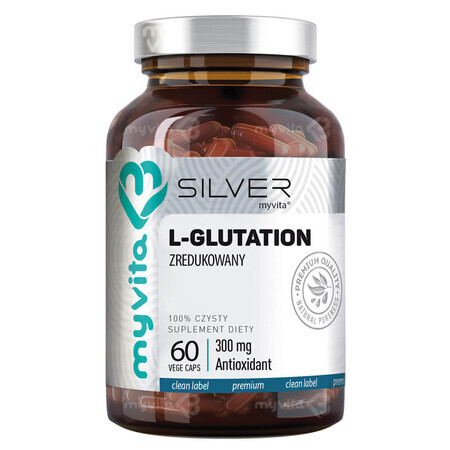 MyVita L-Glutathione reduced, 60 vegetable capsules