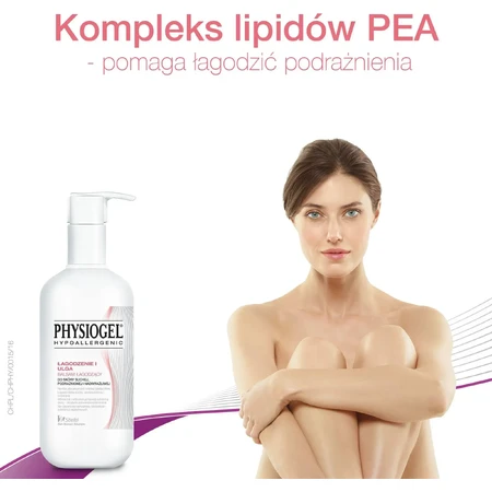 Physiogel Kalmerende balsem voor de droge en overgevoelige huid, 400 ml