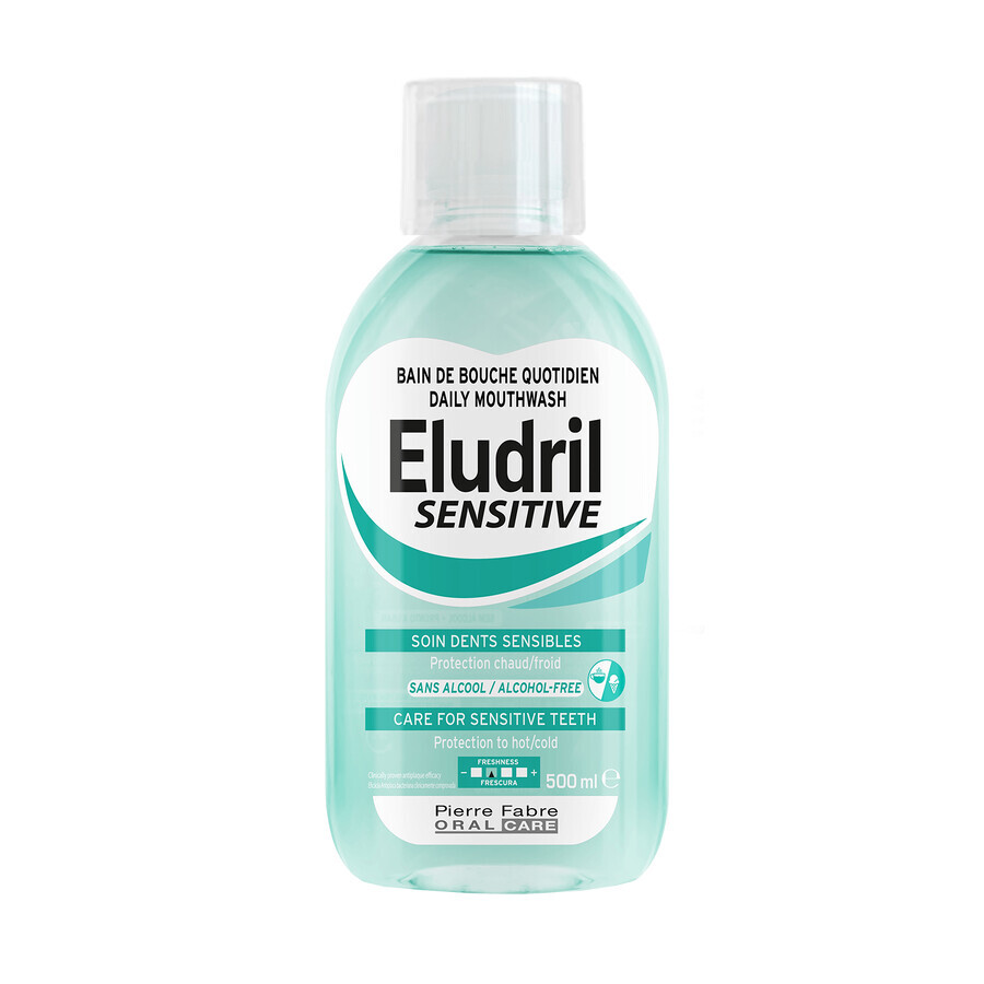 Eludril Sensitive mouthwash, 500 ml