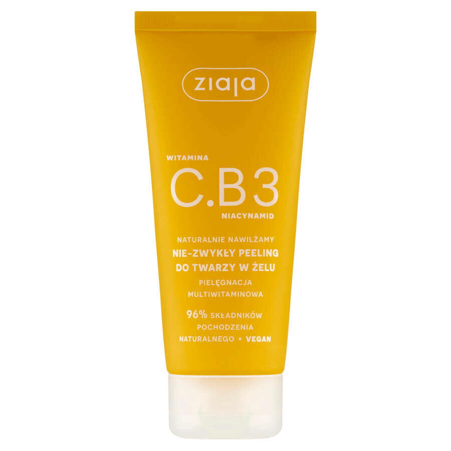 Ziaja Vitamine C.B3 Niacinamide, ongebruikelijke gezichtspeelinggel, 100 ml