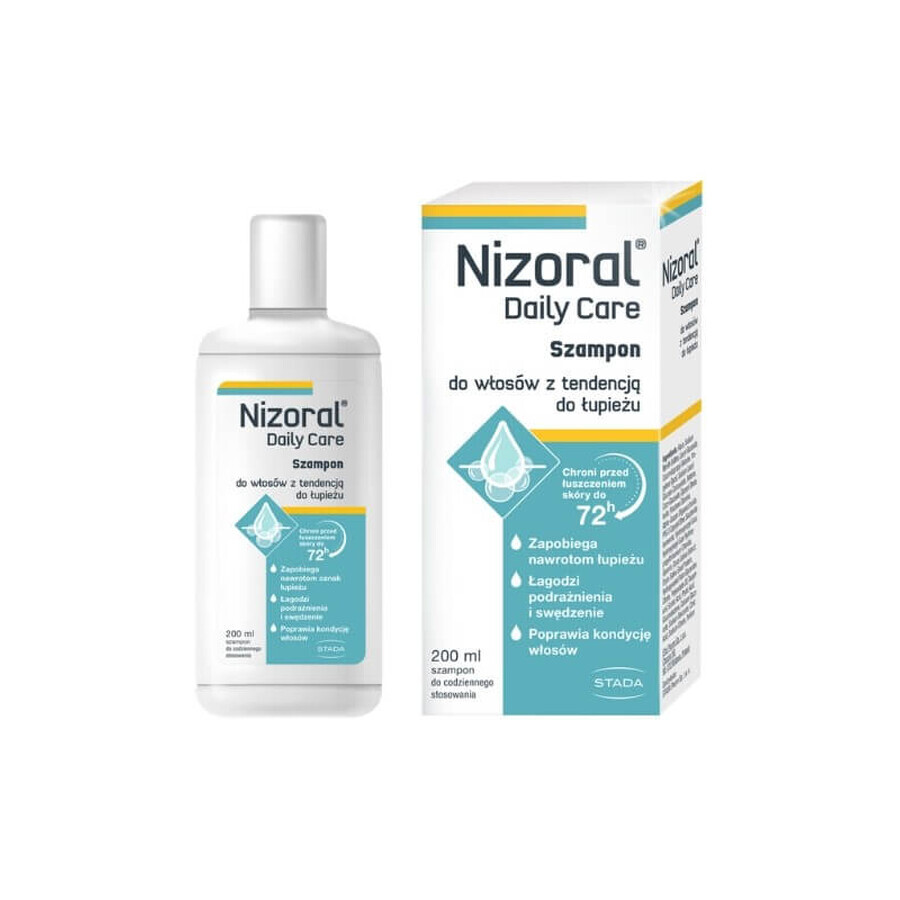 Nizoral Daily Care, champú para cabellos con tendencia a la caspa, 200 ml