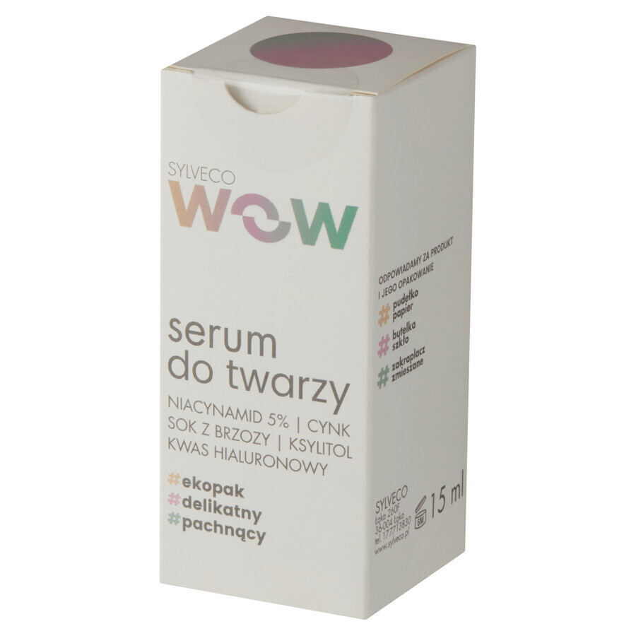 Sylveco WOW, gezichtsserum, 15 ml