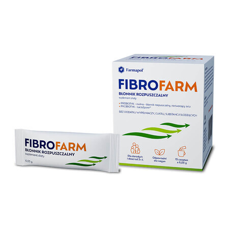 Fibrofarm Fibra Solubile, 15 bustine