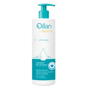 Oillan Derm+, creamy washing gel, from day 1, 400 ml