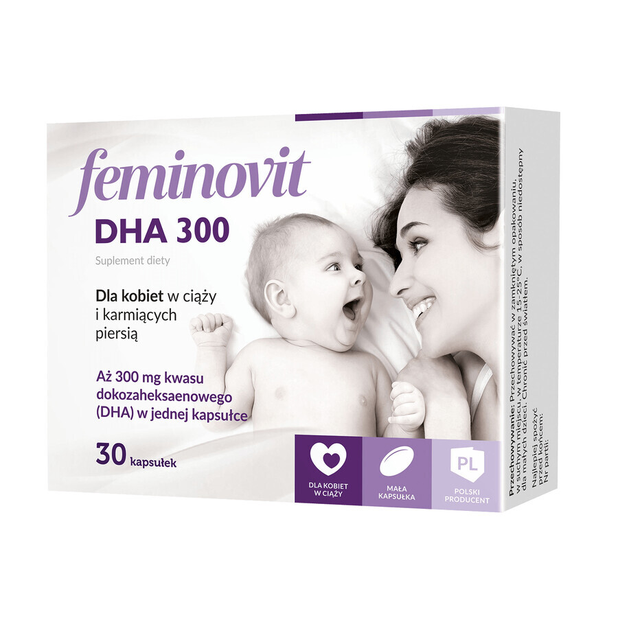 Féminovit DHA 300, 30 gélules