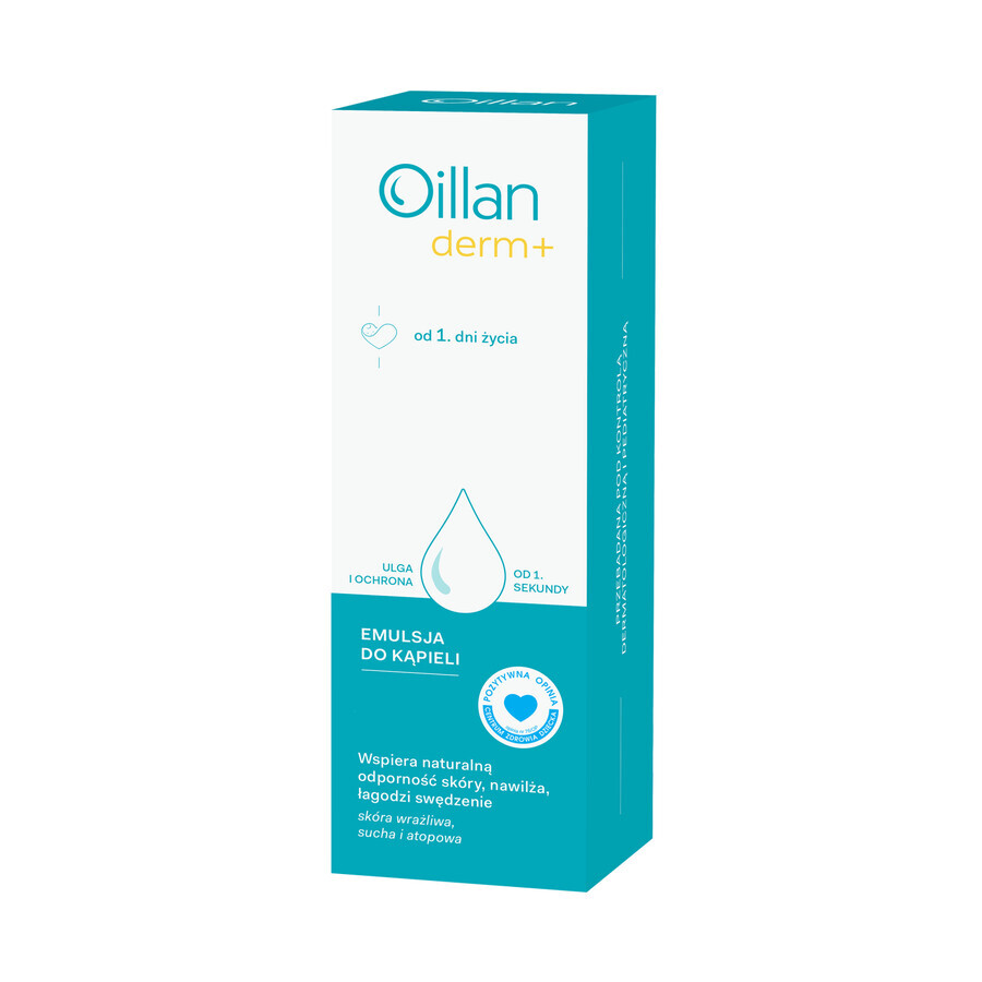 Oillan Derm+ Badeemulsion, 200 ml