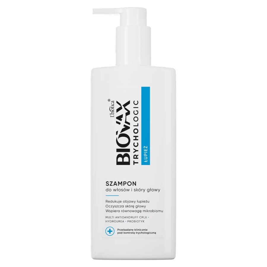 Biovax Trychologic Dandruff, shampoo voor haar en hoofdhuid, 200 ml