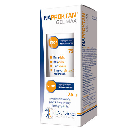 NaProktan Gel Max, gel, 75 ml