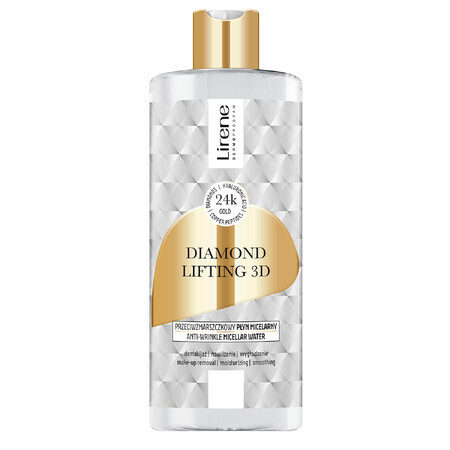 Lirene Diamantlift Mizellenwasser 3D Anti-Aging Reinigung 400 ml