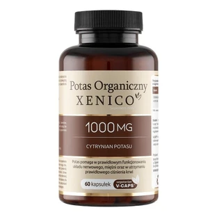 Xenico Organic Potassium, 60 vegetable capsules