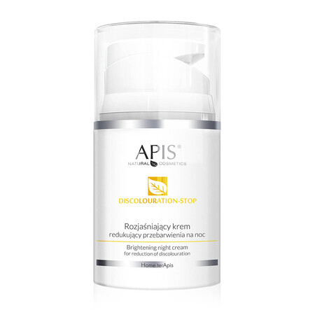 Apis Discolouration-Stop, nachtcrème die verkleuringen vermindert, 50 ml