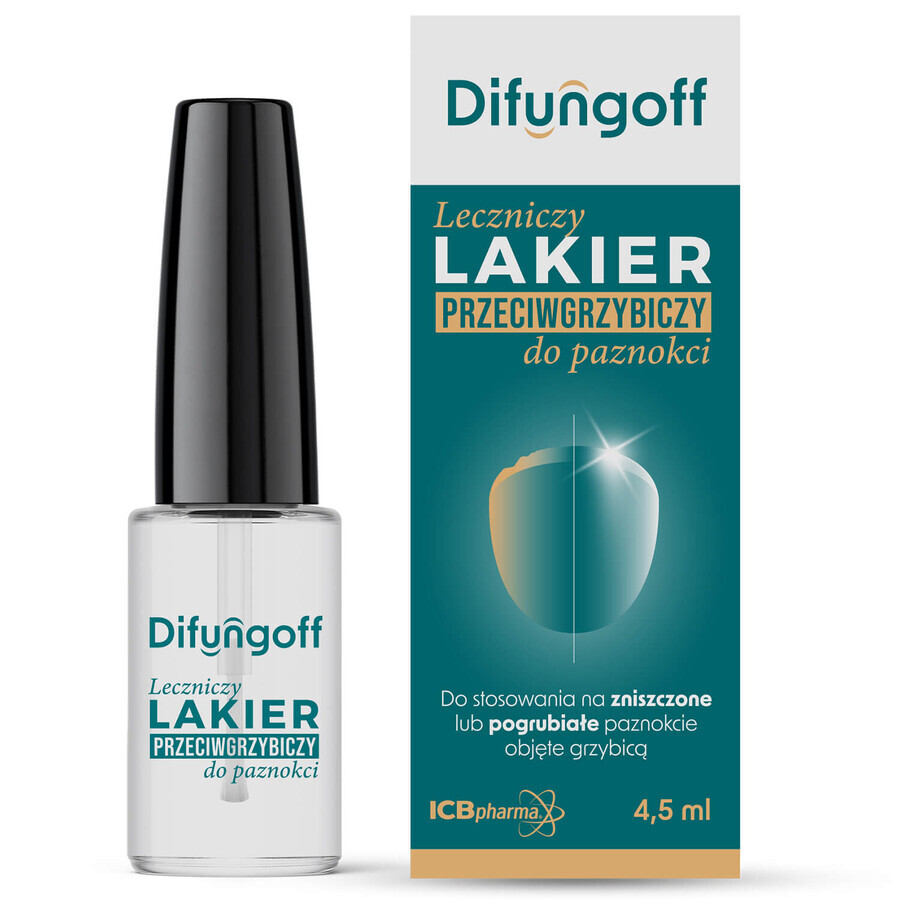 Difungoff, medicinale antischimmel nagellak, 4,5 ml