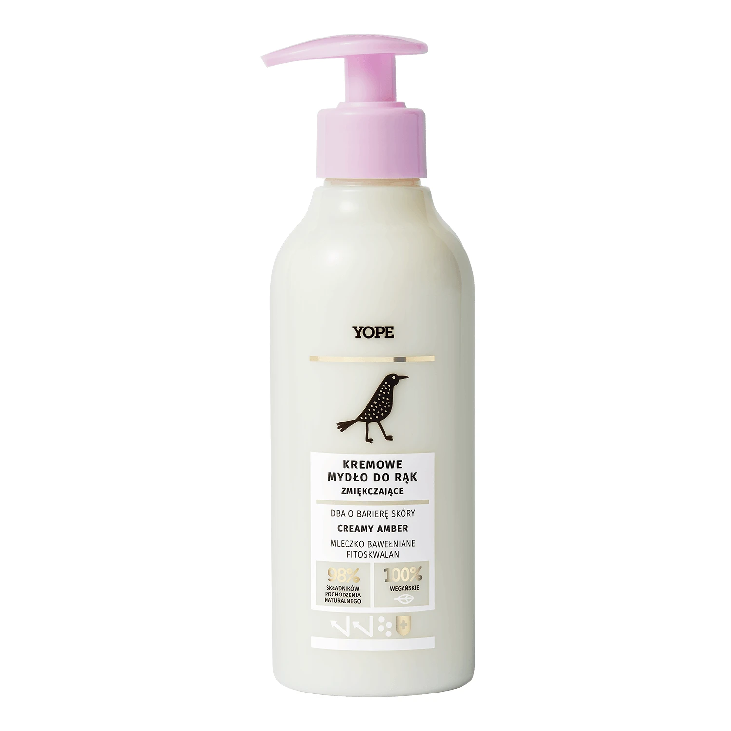 Yope Creamy Amber, romige verzachtende vloeibare zeep, 300 ml