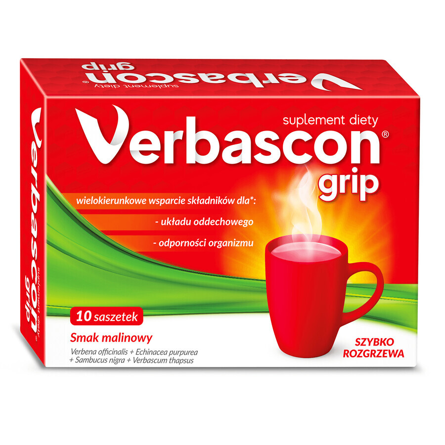 Verbascon Grip, 10 zakjes