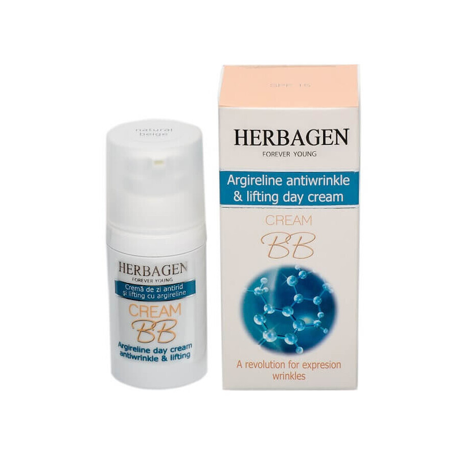 Anti-Falten und Lifting Tagescreme BB mit Argireline, 30 g, Herbagen