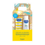 Set Mustela Sun Baby în vacanță, lapte de protecție solară, SPF 50+, 40 ml + gel de spălare, 100 ml