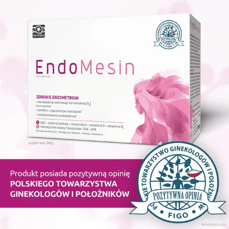 EndoMesin, 60 harde capsules + 60 zachte capsules