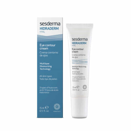 Sesderma Hydraderm Hyal Crème Contour des Yeux, 15 ml