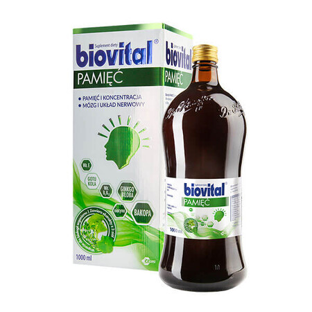 Biovital Memory, 1000 ml EMBALLAGE CONTAMINE