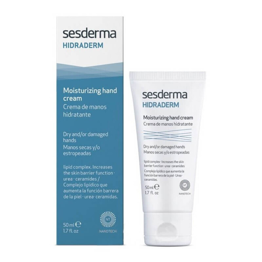 Sesderma Hidraderm Crème hydratante pour les mains, 50 ml