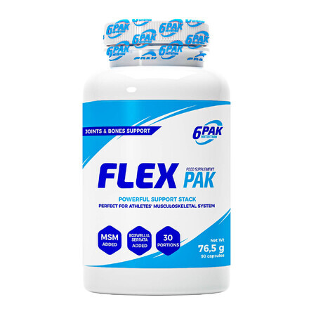 6Pak Voeding Flex Pak, 90 capsules KORTE SLUITING