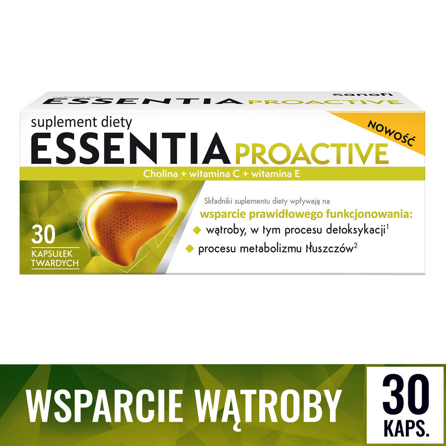 Essentia Proactive, 30 capsules KORT GEBRUIK