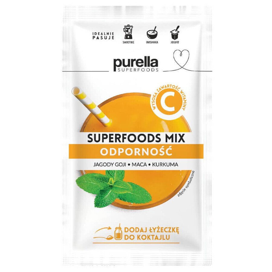 Purella Superfoods Mix Immuniteit, 40 g KORTE SLUITING