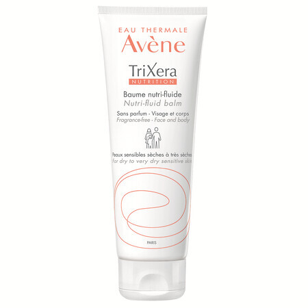 Hydraterende balsem voor de gevoelige en droge huid TriXera Nutrition, 200 ml, Avene