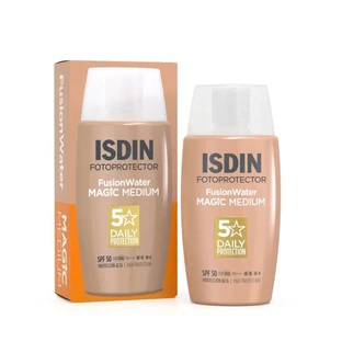 Isdin Fusion Water Color Fotoprotectieve Zonnebeschermingscrème voor Gezicht met SPF 50 50 ml