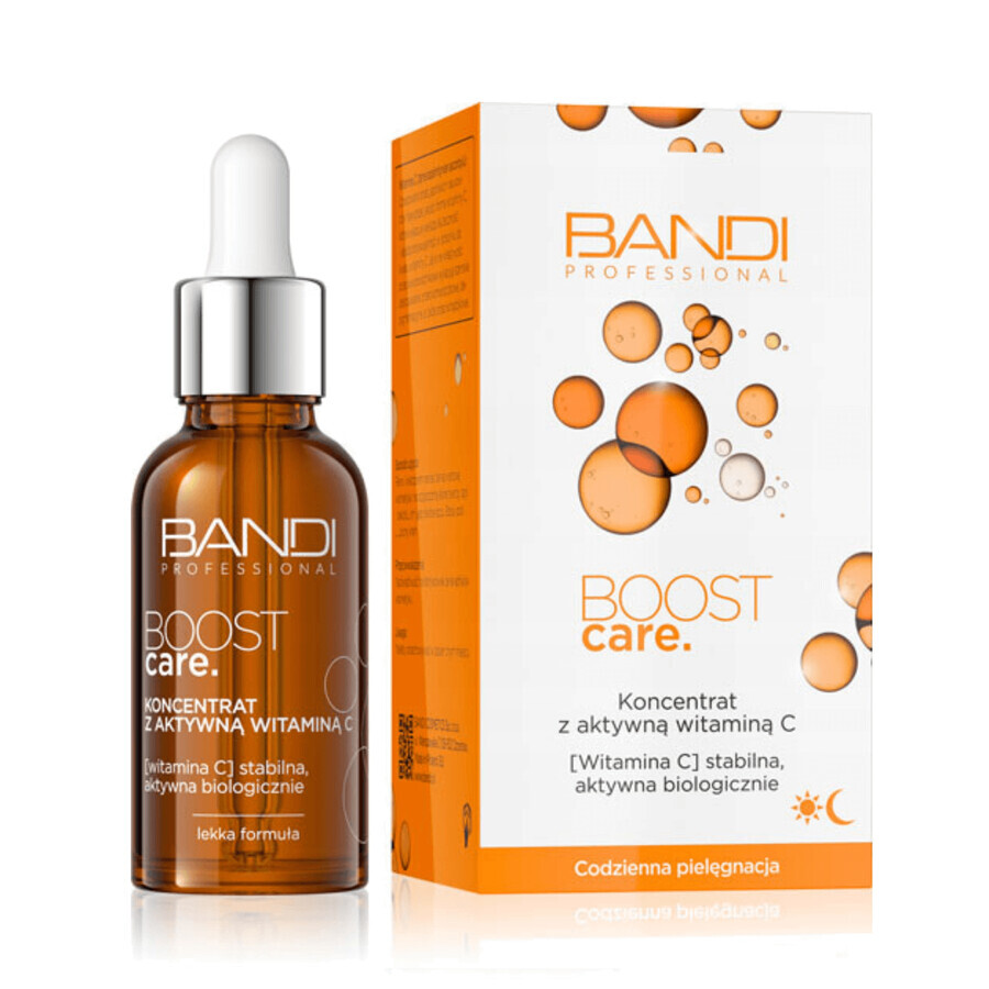 Bandi Professional Boost Care, anti-wrinkle concentrate with collagen, 30 ml