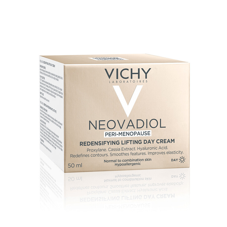 Vichy Neovadiol Tagescreme mit aufpolsternder und rückfettender Wirkung für normale bis Mischhaut Peri-Menopause, 50 ml