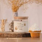 Nacomi Fragrances, candela profumata di soia, Vanilla cupcake, 450 g