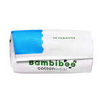 Bambiboo Cottonwear, pañales desechables de algodón orgánico, Mini, talla 2, 3-8 kg, 26 piezas