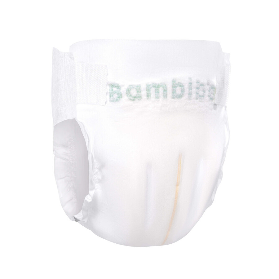 Bambiboo Cottonwear, pañales desechables de algodón orgánico, Junior, talla 5, 12-17 kg, 28 piezas