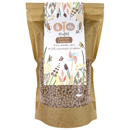 OtoLandia OTO Rijstballetjes met cacao, ontbijtgranen, 150 g