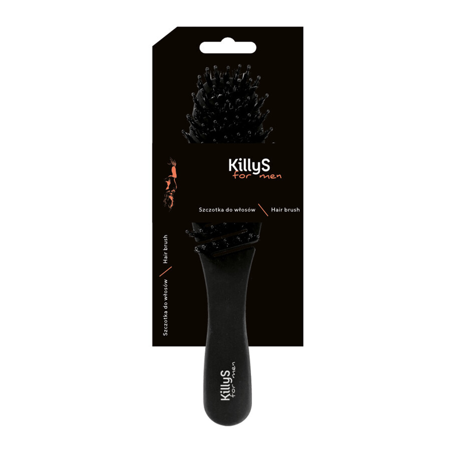 KillyS For Men, spazzola per capelli, 1 pezzo