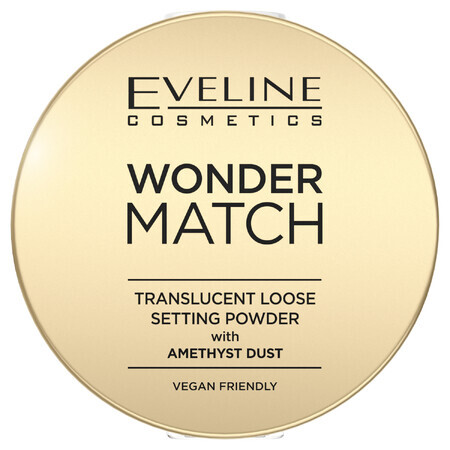 Eveline Cosmetics Wonder Match, setting powder with amethyst dust, 6 g