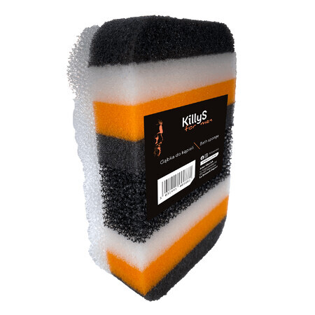 KillyS For Men, bath sponge, 1 pc