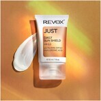 Crème de jour solaire avec acide hyaluronique SPF 50, 30 ml, Revox 