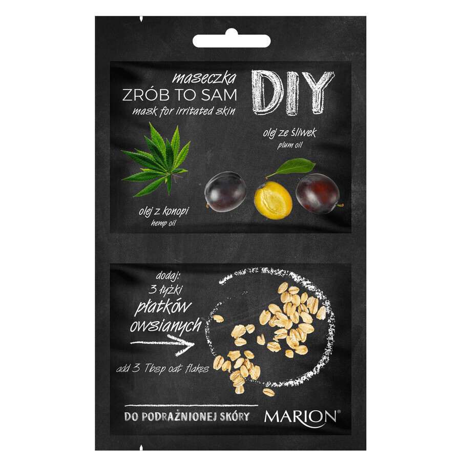 Marion, masque DIY pour peaux irritées, 10 ml