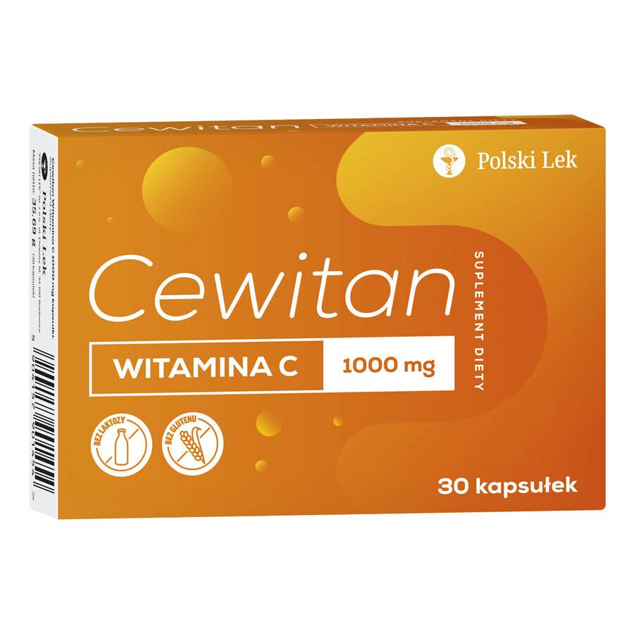 Cewitan Vitamine C 1000 mg, 30 capsules