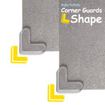 Sipo, corner protection set, L shape, 12 pieces