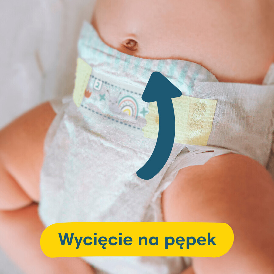 Pampers Premium Care, scutece, mărimea 2, 4-8 kg, 136 buc