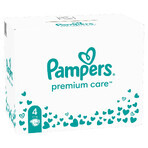 Pampers Premium Care, pañales, talla 4, 9-14 kg, 174 piezas