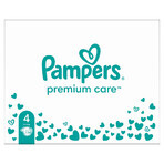 Pampers Premium Care, pañales, talla 4, 9-14 kg, 174 piezas